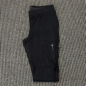 Talbots Black Legging with zipper legs